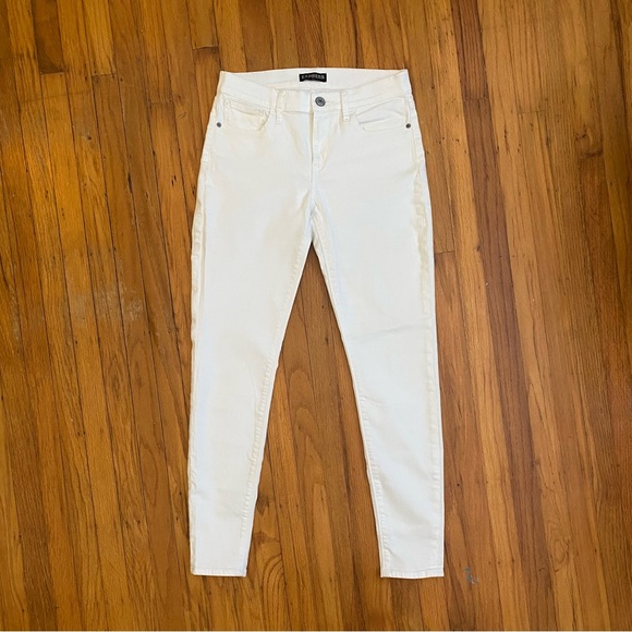 White Denim Pants - Picture 1 of 7